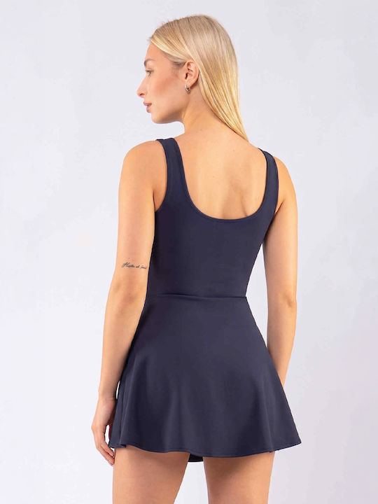 Καλοκαιρινό Mini Φόρεμα Navy