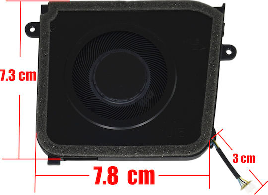 Laptop Fan Cpu Cooling Fan Dell Latitude 14 5450 P165g 5440 Precision 3490 Eg50050s1-cp10-s9a 08073v Cn-08073v 8073v 4pin Code 81744