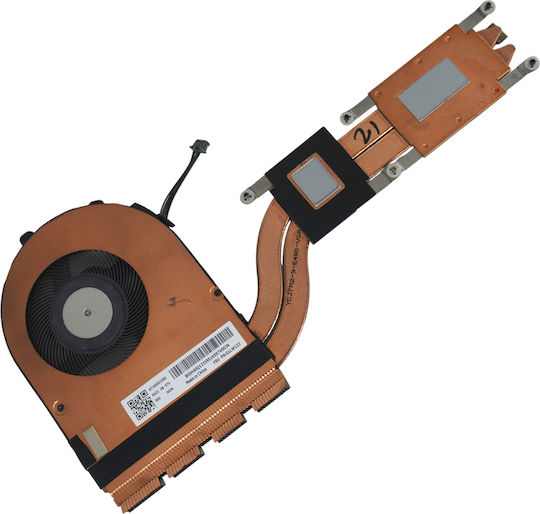 Ανεμιστηράκι Laptop Cpu Cooling Fan Lenovo Thinkpad E480 20kn 20kq 20kqs00000 20kqs00100 E580 20ks007qge R480 01lw123 01lw122 01lw124 02hm042 Heatsink 5pin Κωδ.81753