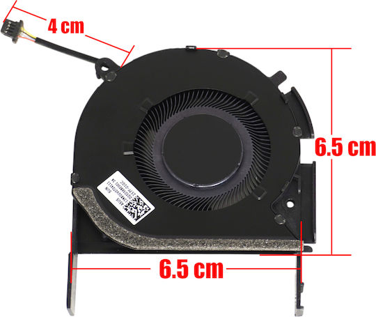 Laptop Fan CPU Cooling Fan Asus Vivobook Pro 16x Oled M7600r M7600q N7600z N7600p M6500q 13nb0uv0t04011 Eg50050s1-1c190-s9a Dq5d568e001 4pin Code 81716
