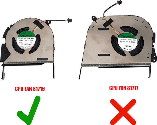 Laptop Fan CPU Cooling Fan Asus Vivobook Pro 16x Oled M7600r M7600q N7600z N7600p M6500q 13nb0uv0t04011 Eg50050s1-1c190-s9a Dq5d568e001 4pin Code 81716