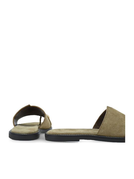 Flache Sandalen Für Damen Braune