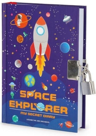 Legami Milano My Secret Diary Secret Diary Notebook with Padlock