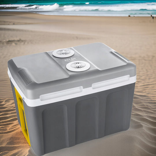 Adler Φορητό Ψυγείο 40lt 12V / 230V Γκρι