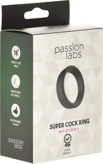Inele Pentru Penis Mari Super Inele Pentru Penis Silicon Negru Passion Labs