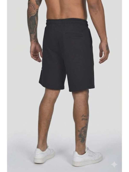 Pantaloni Scurți Bărbați Sport Negru