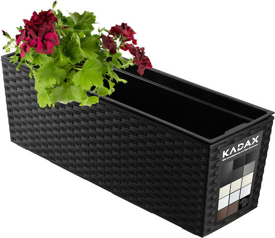 Kadax Ζαρντινιέρα Black 56x56εκ.