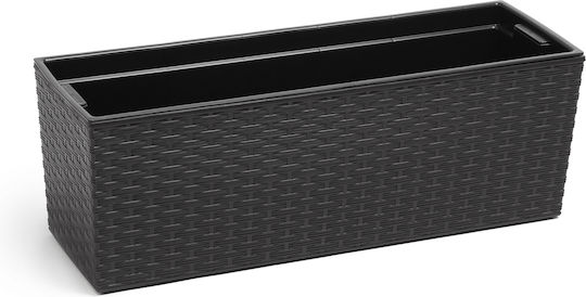 Kadax Ζαρντινιέρα Black 56x56εκ.