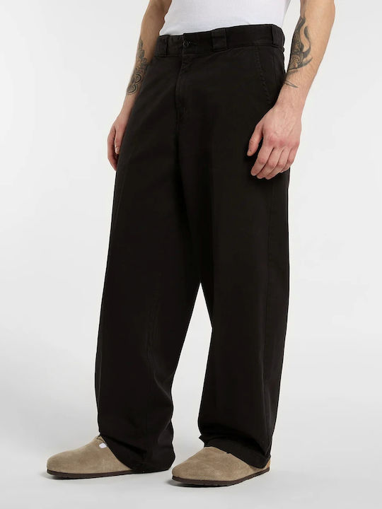 Work Pant Παντελόνι Cargo σε Loose Εφαρμογή Black