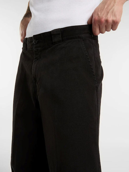 Work Pant Παντελόνι Cargo σε Loose Εφαρμογή Black