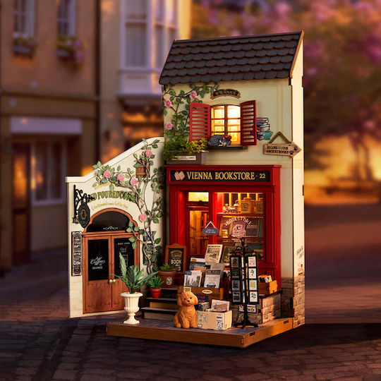 Robotime Construction Toy Wooden Diy Miniature House