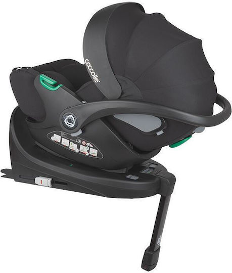Coccolle Rilax Καθισματάκι Αυτοκινήτου i-Size με Isofix Μαύρο 0-13 kg