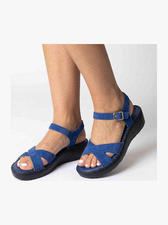Anatomic Women's Summer Blue Platforms