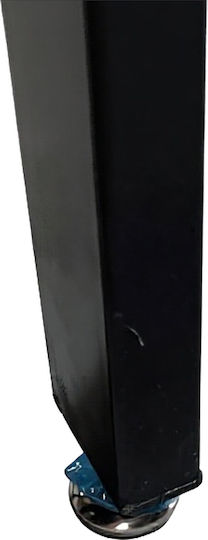 Nordex Esszimmer- und Küchentisch Aus Holz mit Metallrahmen Natürlich 110x70x75cm