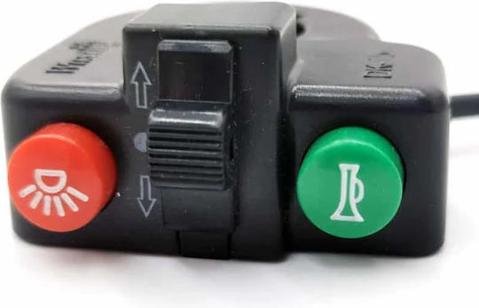 Ewheels Elektroroller-Zubehör Knopf Lichter Blinker Hupe Elektroroller