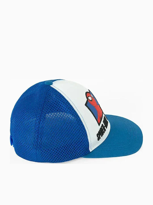 Cool Club Kinderhut Jockey Spiderman Blau