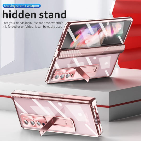 360 Full Cover Πλαστικό Ροζ (Galaxy Z Fold 3)