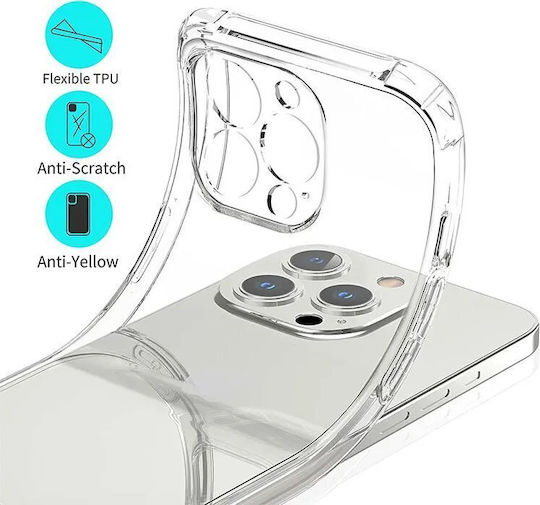 Back Cover Σιλικόνης Διάφανο (Honor X7a)