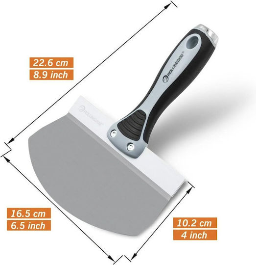 Semicircular Spatula Rollingdog 6.5 165mm