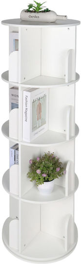 Βιβλιοθήκη White 40x40x128εκ.