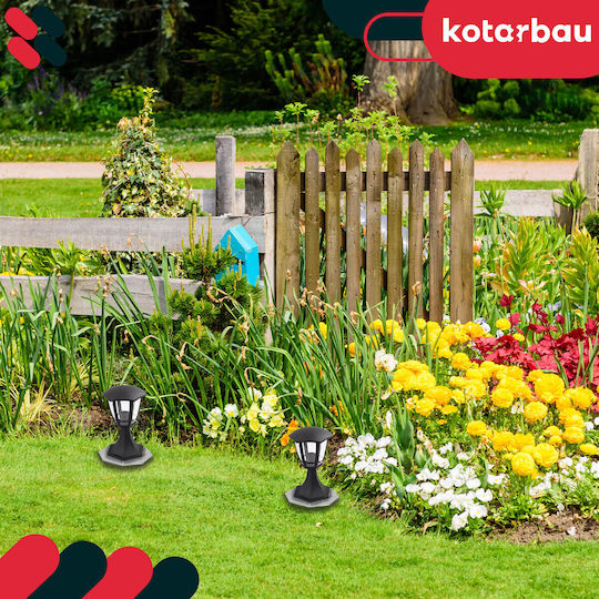 Ground Spike Base Garden Lamps 190 Mm Octagonal Anchor