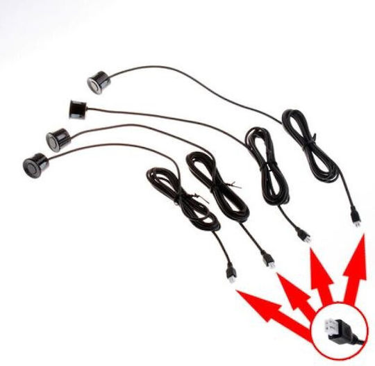 Car Reverse Camera Set Waterproof with Screen for