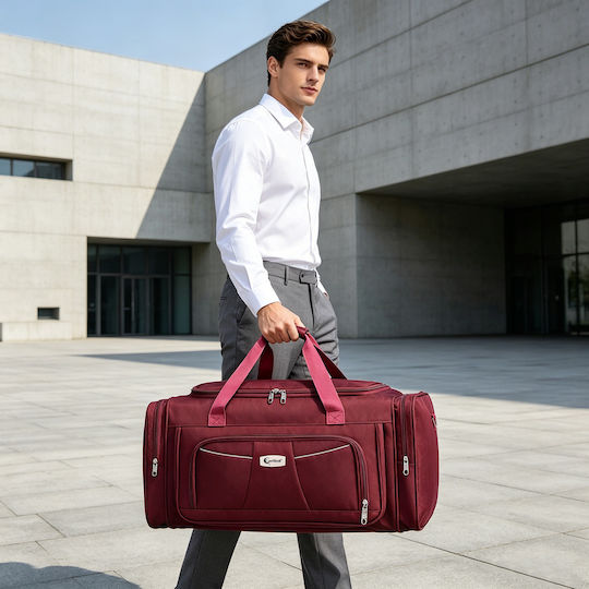 Cardinal Sack Voyage 75lt Burgundy Fabric L70xW31xH33cm