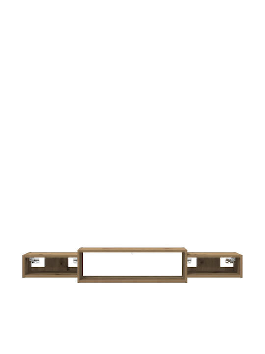 TV-Ständer Eiche M140xP28xH21cm