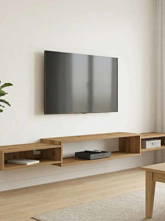 Шкаф За Телевизор Дъб 220x28x21см