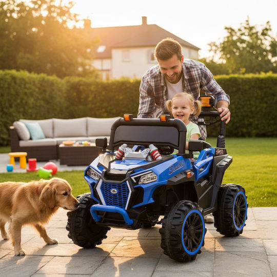 YH-034 Einsitzer mit Fernbedienung 12 Volt Blau für 3+ Jahre