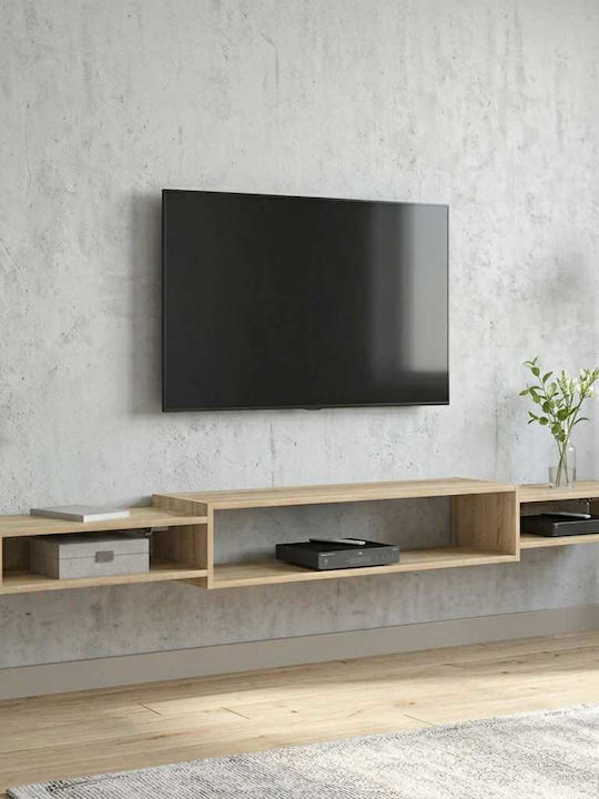 Шкаф За Телевизор Сонома Дъб 220x28x21см