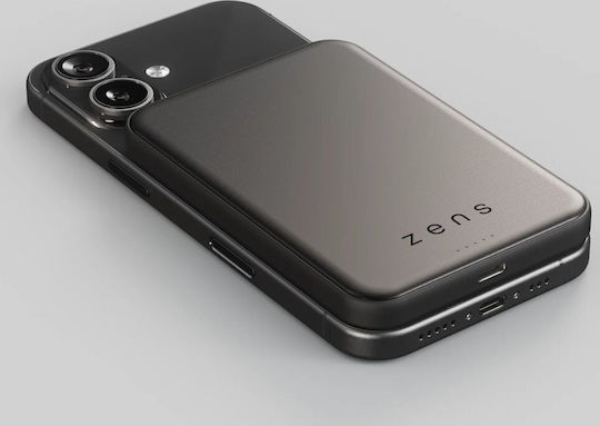 Zens Pro 2 MagSafe Qi2 Power Bank 5000mAh 25W Black