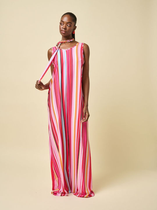 Women's Striped Jumpsuit