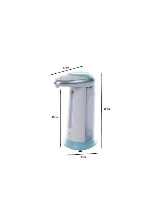 Plastic Dispenser with Automatic Dispenser White 300ml
