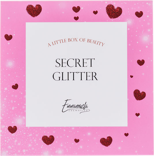 Emmanouela Cosmetics Secret Glitter Box Set Make-up-Paletten und Sets 2 Stück