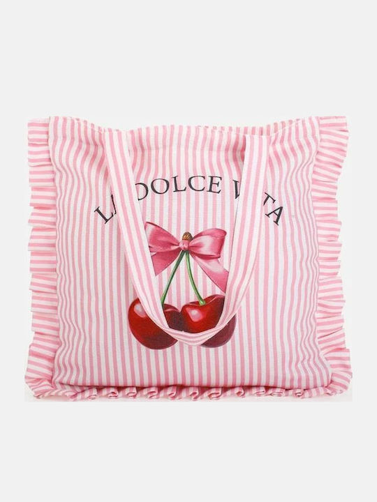 JWLS Fabric Beach Bag Pink JWLS Fabric Beach Bag Pink