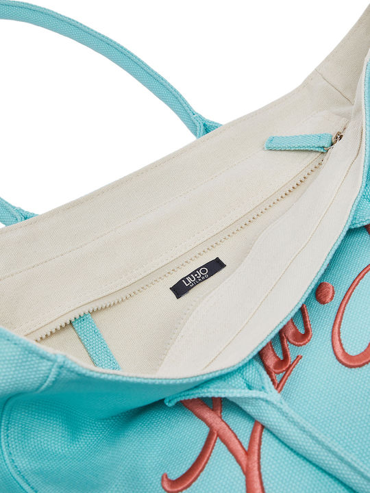 Liu Jo Light Blue Beach Bag