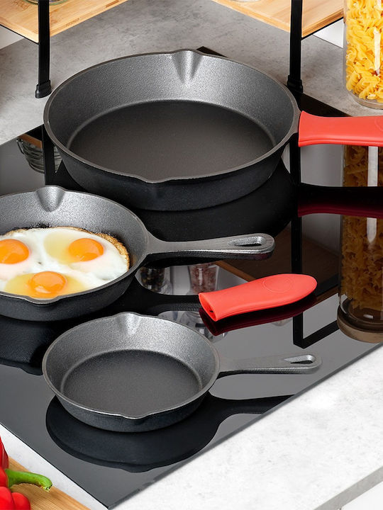 Vilde Cast Iron Pans Set 3 Pieces