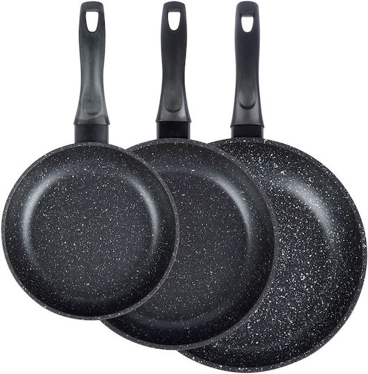 Orion Grande Cast Aluminum Pans Set with Non-stick Interior Coating 3 Pieces