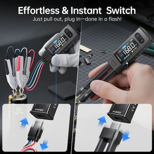 Fnirsi FNR-LCR-ST2-PLUS USB Port Functionality Tester Device