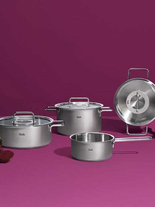 Fissler Pure Collection Töpfe Set aus Rostfreiem Stahl 5 Teile