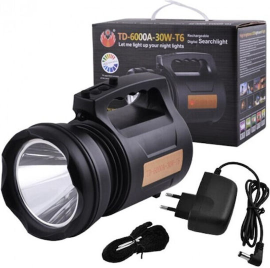 Rechargeable Flash Light Spotlight 30W
