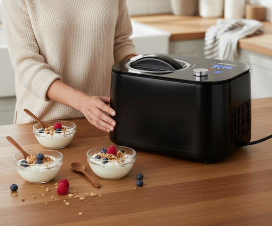 Heinner Ice Cream Maker 1L Black