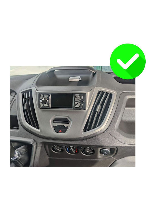 Carmedia Ηχοσύστημα Αυτοκινήτου για Ford Transit 2014-2020 (Bluetooth/USB/WiFi/GPS/Apple-Carplay/Android-Auto) με Οθόνη Αφής 13"