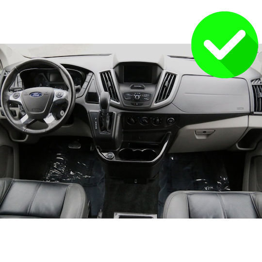 Carmedia Car Audio System for Ford Transit 2014-2020 (Bluetooth/USB/WiFi/GPS/Apple CarPlay/Android Auto) with 12.3" Touch Screen