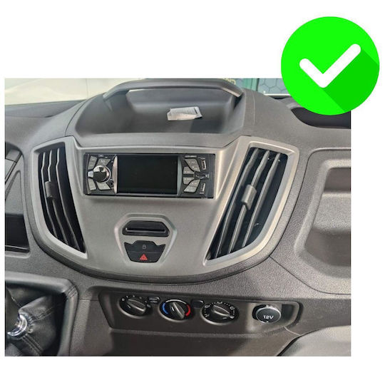 Carmedia Ηχοσύστημα Αυτοκινήτου για Ford Transit 2014-2020 (Bluetooth/USB/WiFi/GPS/Apple-Carplay/Android-Auto) με Οθόνη Αφής 11.5"