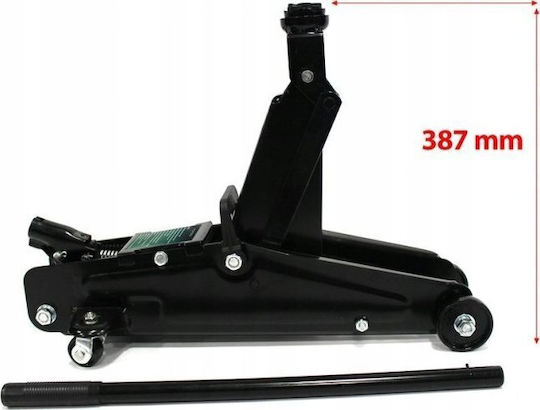 Rockforce Hydraulic Bottle Jack with Lifting Height up to 38.7cm and Load Capacity up to 13 Tons