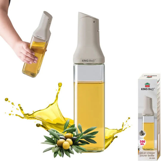 KING Hoff Стъклено Дoхе за Масло с Дозатор 500ml