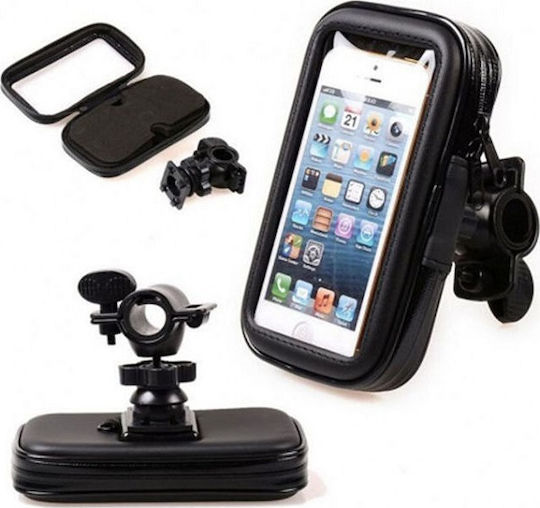 Motorcycle Phone Mount with Waterproof Case for Mirror