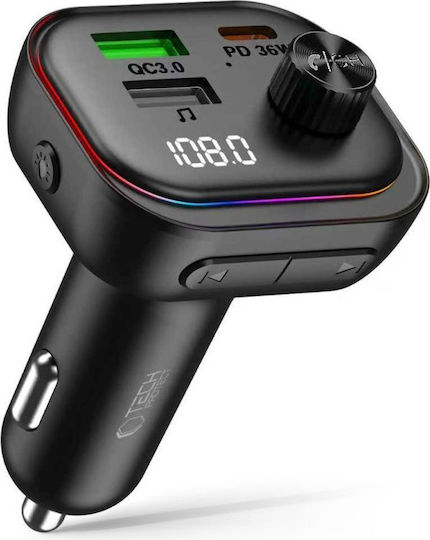 Tech-Protect FM Transmitter Car with Bluetooth